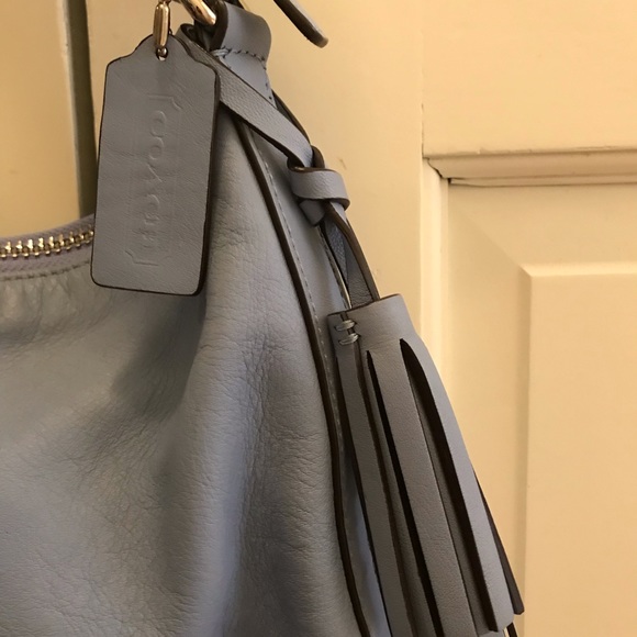 Periwinkle Coach Purse - Picture 2 of 6